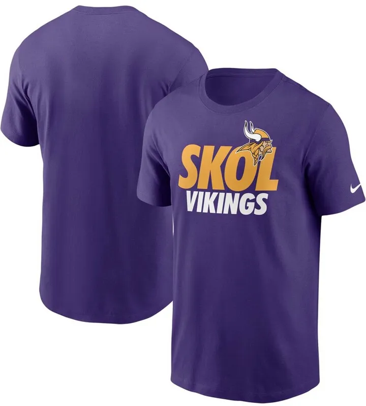 Nike Men's Minnesota Vikings Hometown Collection Skol T-Shirt