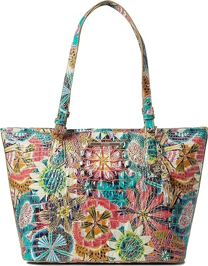 Brahmin Melbourne Medium Asher Bag (Desert Bloom) Handbags
