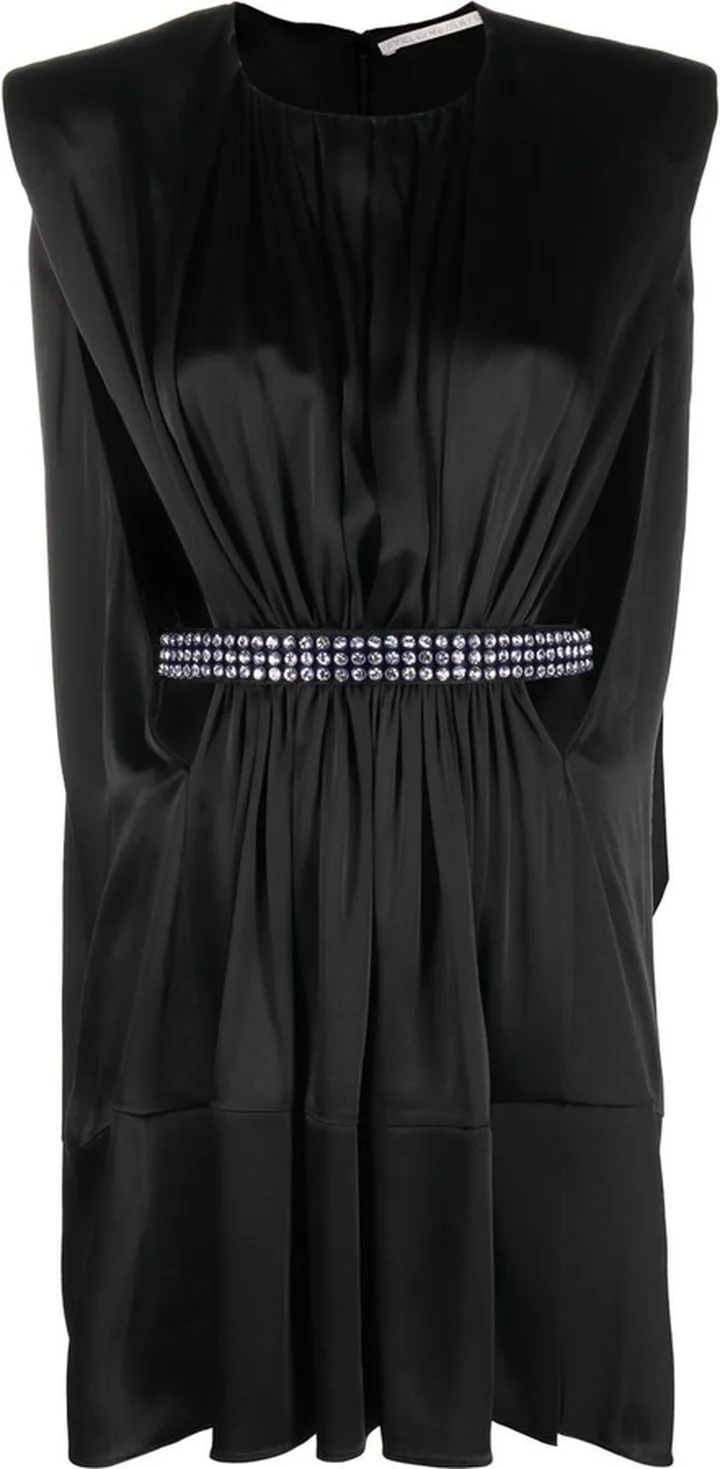Cut-Out Belted Minidress