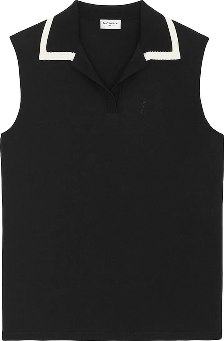 Cassandre Polo in Cotton Piqué