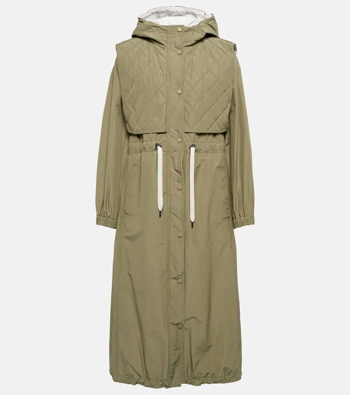 Hooded parka