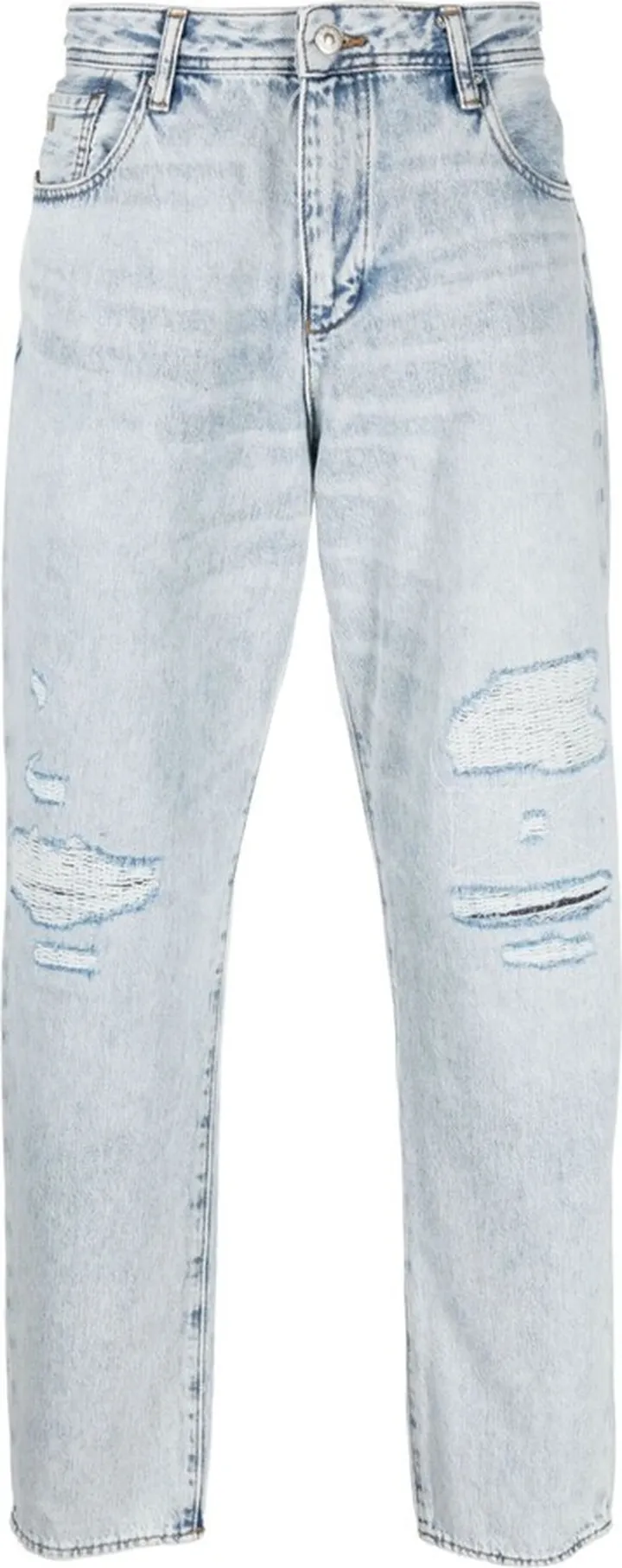 Tapered Denim Pants