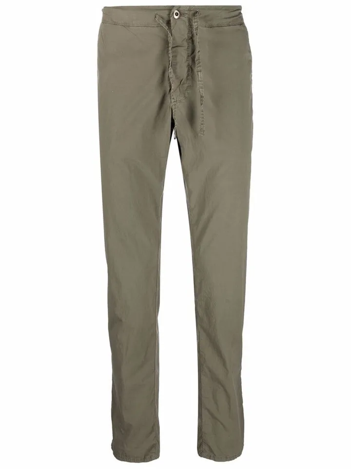 Straight-Leg Drawstring Chinos
