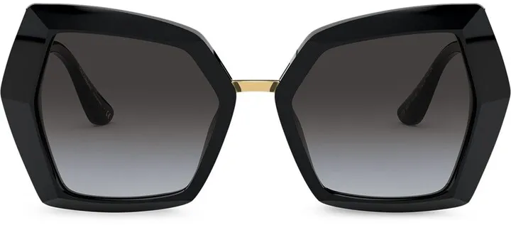 DG Monogram oversized-frame sunglasses