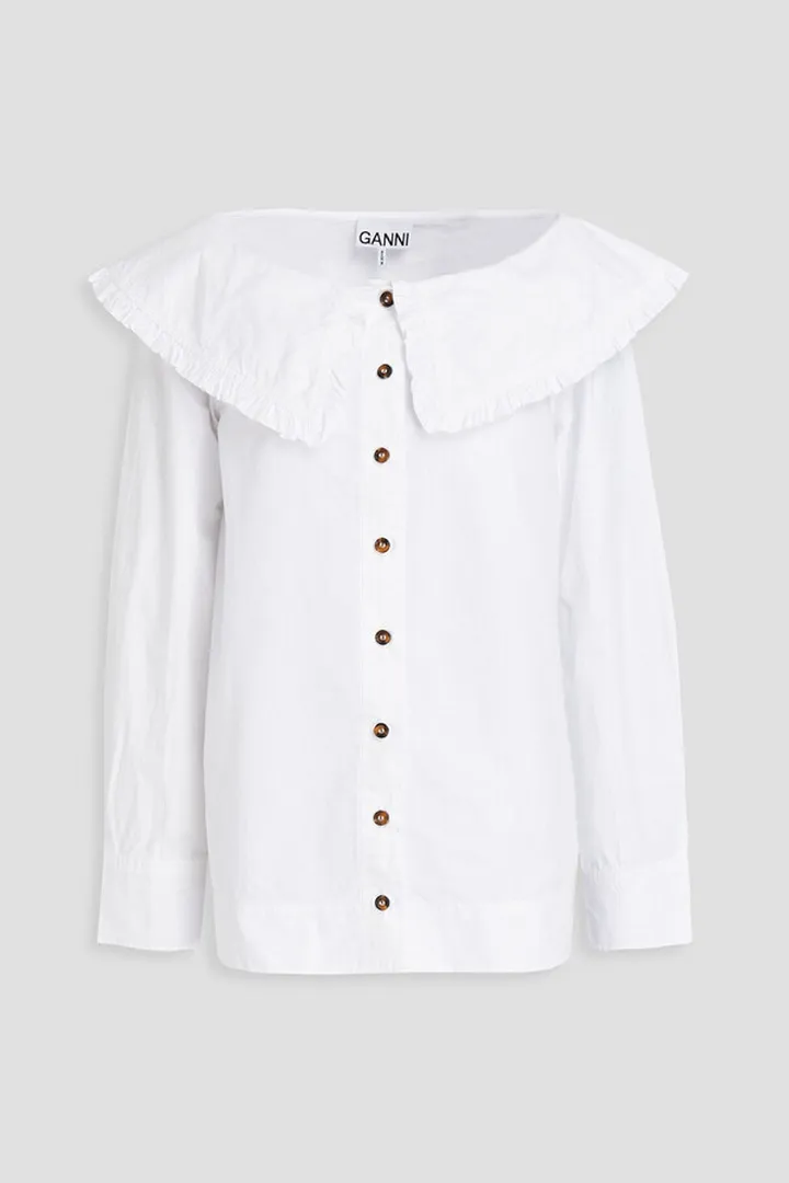 Cotton-poplin shirt