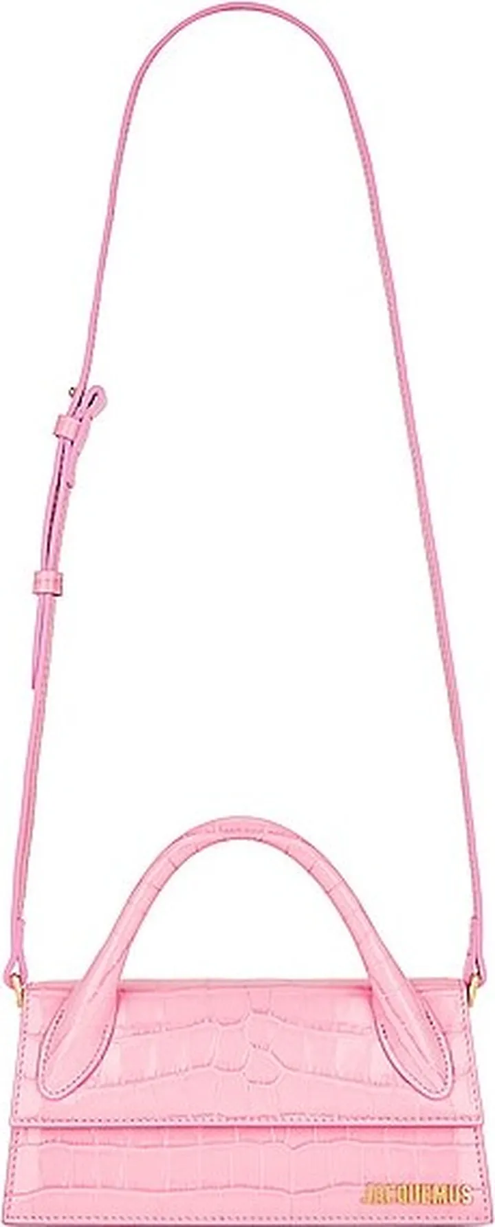JACQUEMUS Le Chiquito Long Bag in Pink