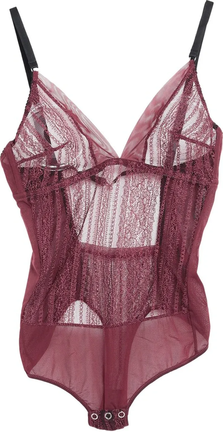 Lingerie Bodysuit Burgundy