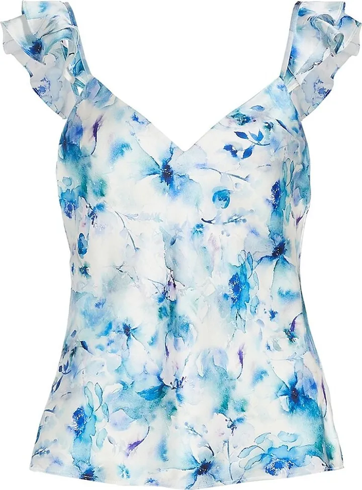 Damaris Floral Silk Camisole