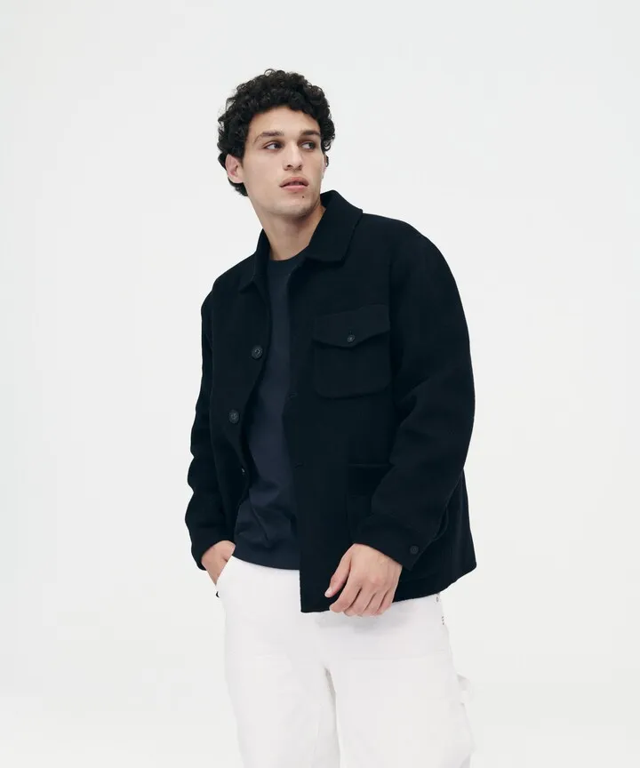 Wool Cashmere Car Coat