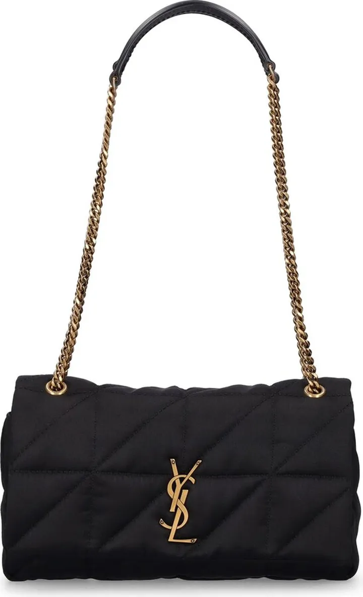 Jamie medium satin shoulder bag