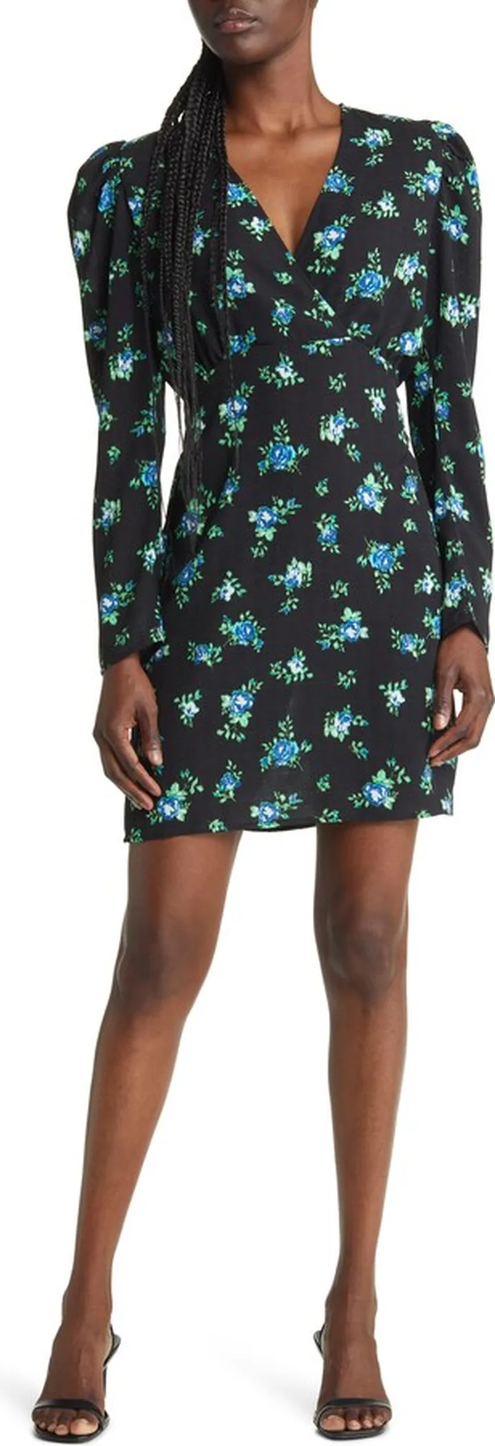 Bella Ginny Floral Long Sleeve Minidress