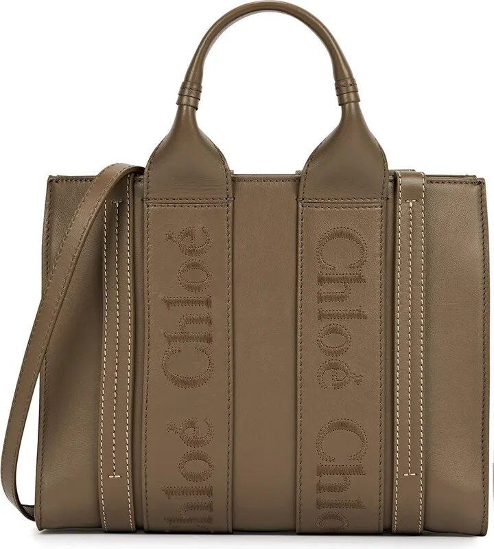 Chloé Woody Small Leather Tote
