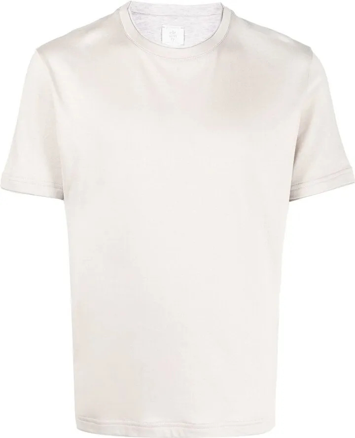 layered short-sleeve T-shirt