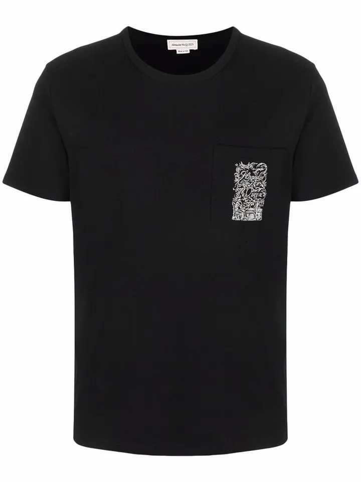 Blake Illustration-print cotton T-shirt