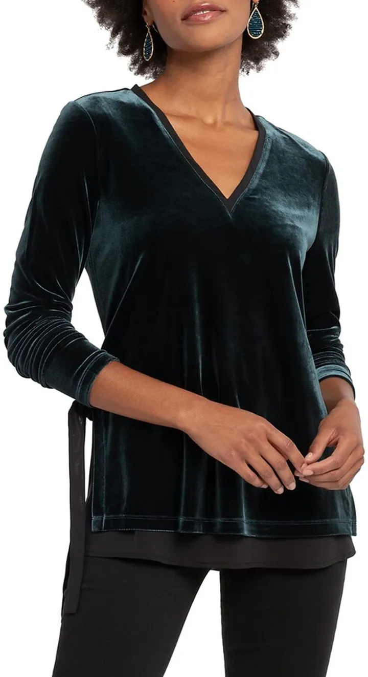 Felicity Velvet Top