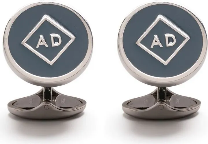 Logo-Print Cufflinks