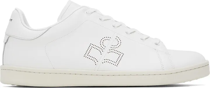 Isabel Marant White Barth Sneakers