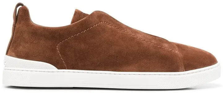 Slip-On Suede Sneakers