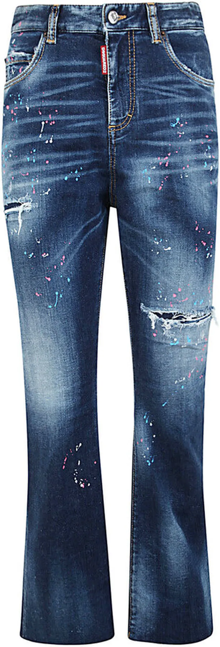 High Waist Bell Bottom Jeans