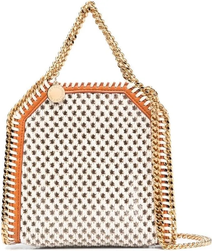 Falabella woven shoulder bag