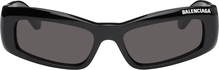Balenciaga Black Logo Sunglasses
