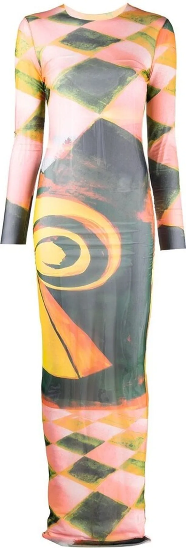 High Tide abstract-print dress