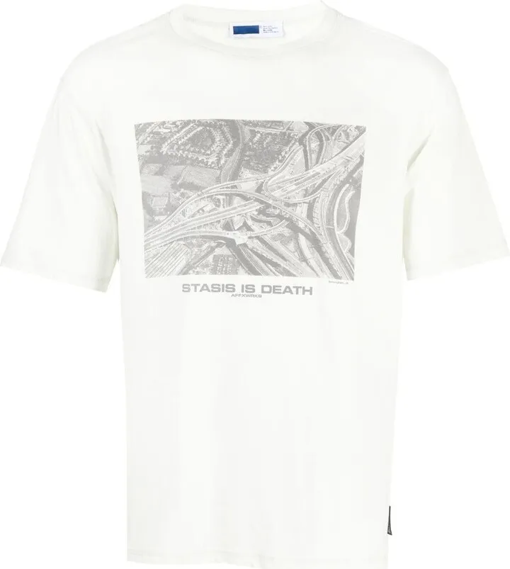 logo-print short-sleeved cotton T-shirt