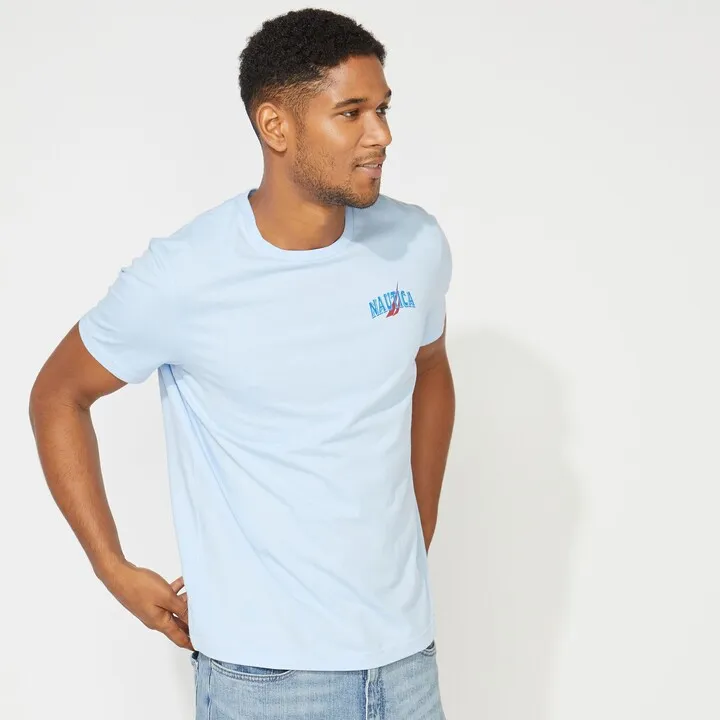 Big & Tall Sailor Print T-Shirt