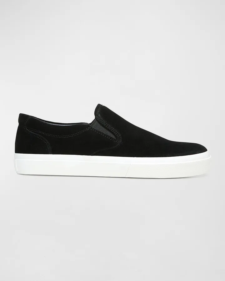 Men's Floyd-E Leather Slip-On Sneakers