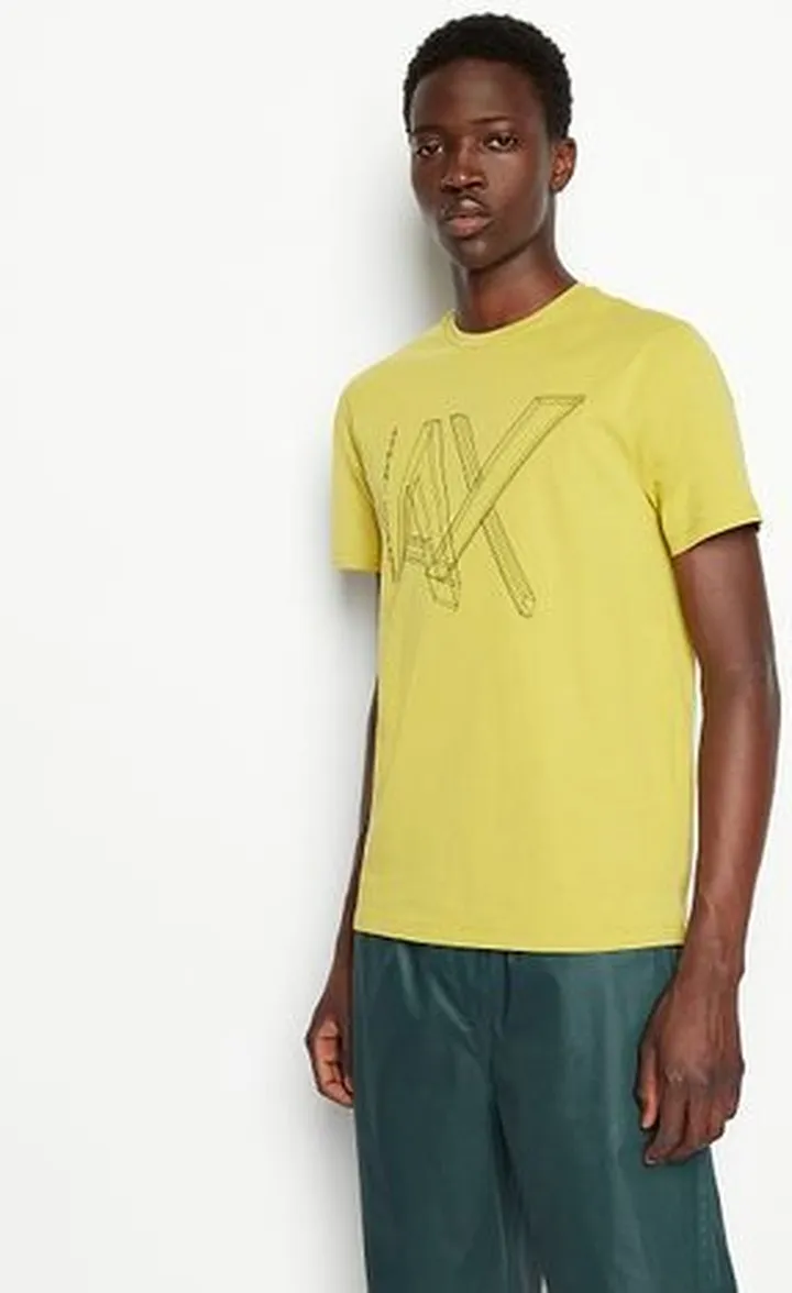 Regular fit jersey cotton logo t-shirt