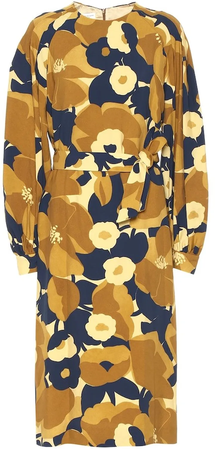 Floral midi dress