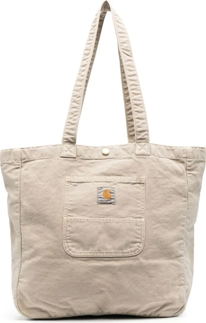 Logo-Patch Detail Shoulder Bag