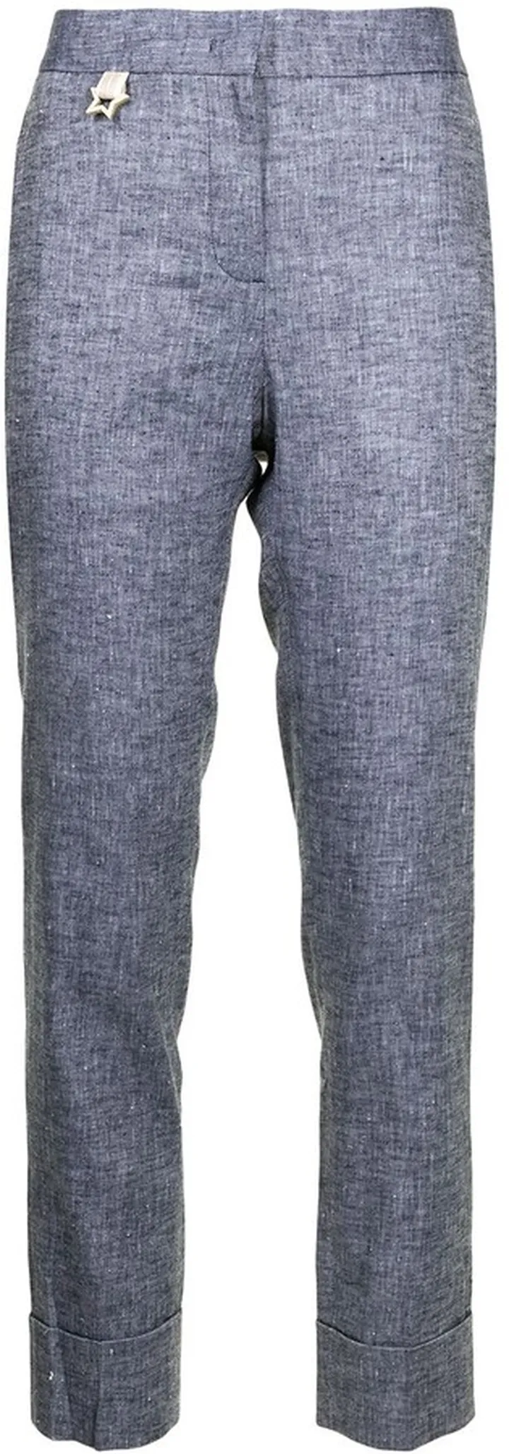 Star-Charm Straight Leg Trousers