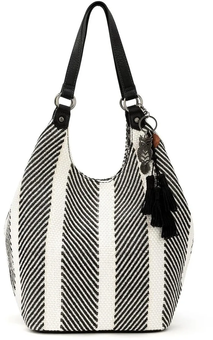 Women's Roma Woven Shopper Tote Bag