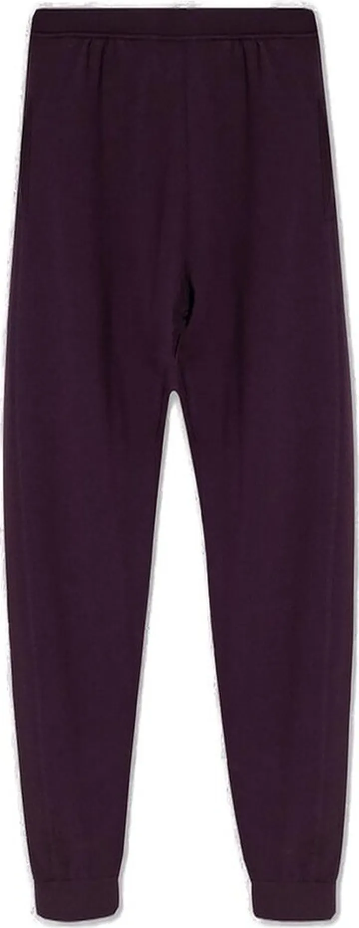 Wool High Waist Track Pants