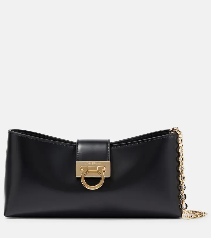Trifolio Small leather shoulder bag