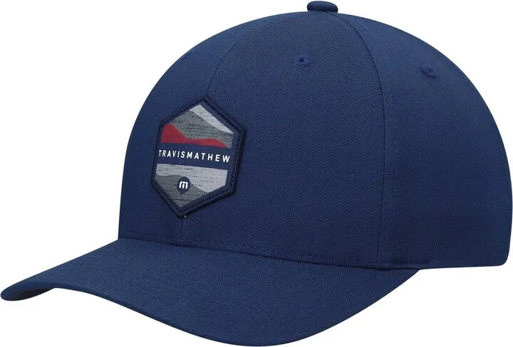 Men's Travis Mathew Navy Sunnies Snapback Hat