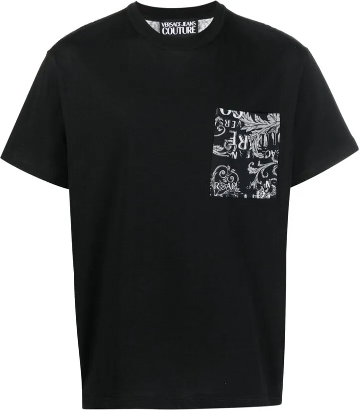 logo-print cotton T-shirt