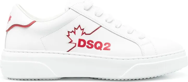 Logo-Print Low-Top Sneakers