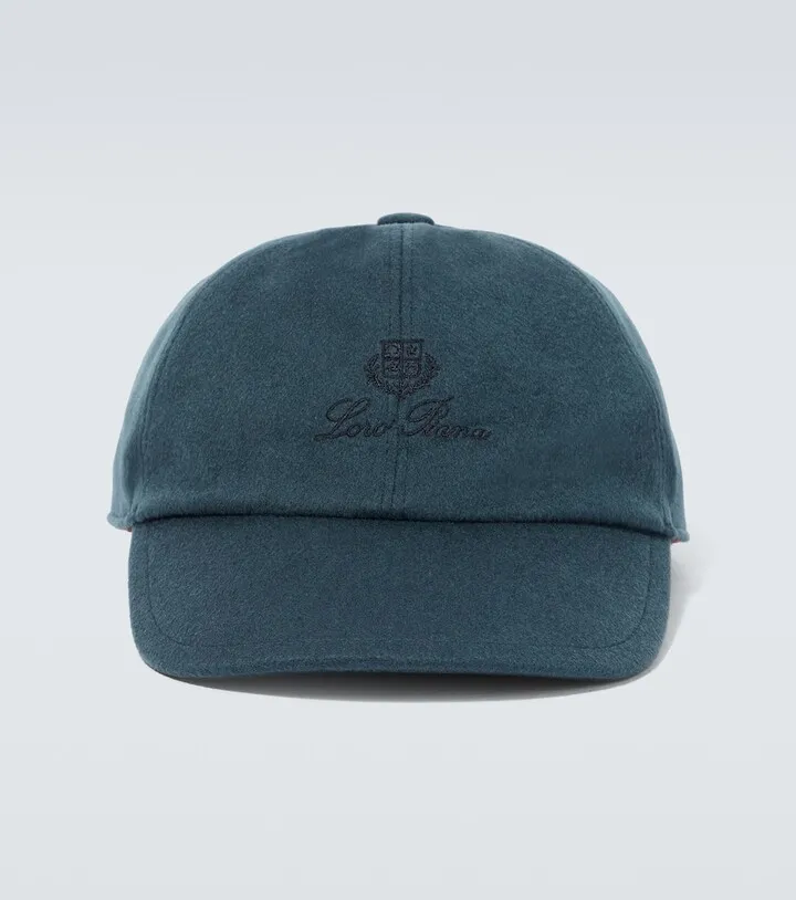 Cashmere baseball cap