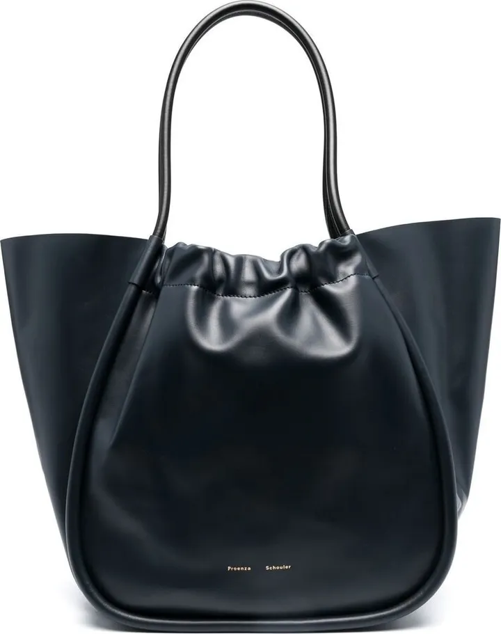 Ruched Tote Bag