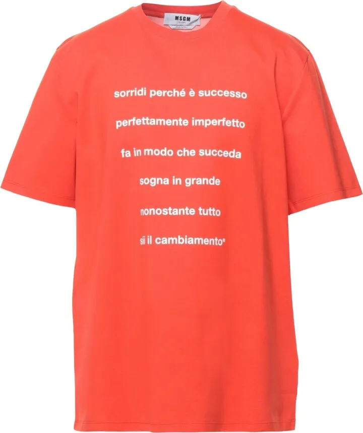 T-shirt Orange