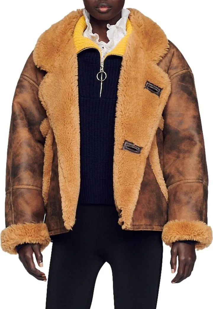 Weber Shearling Bomber Jacket