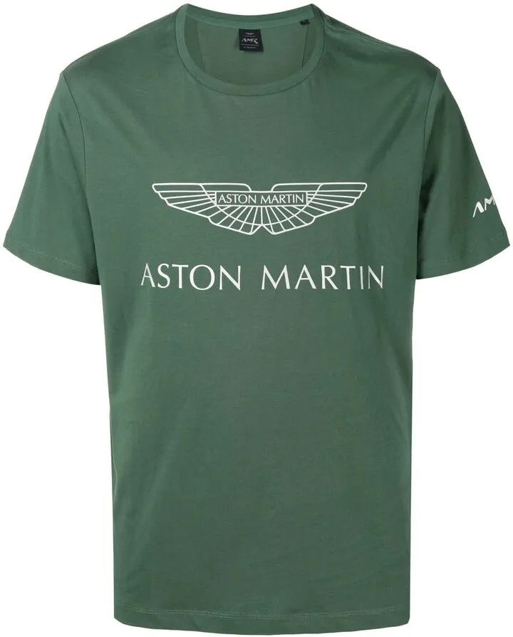 AMR logo-print short-sleeve T-shirt
