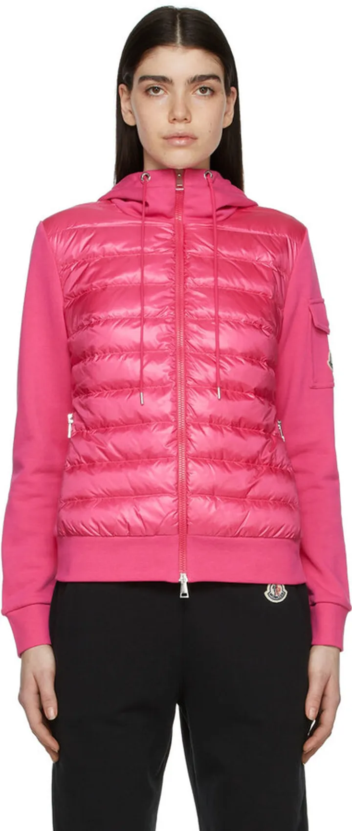 Moncler Pink Down Jacket