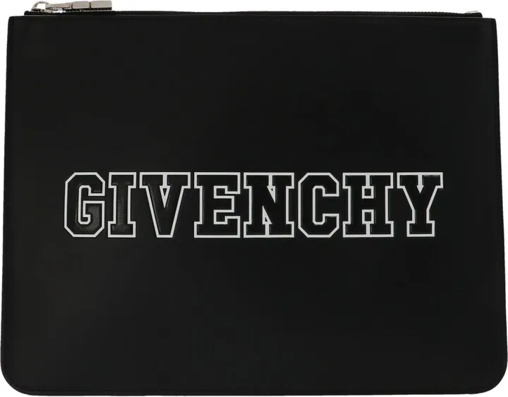 Logo Clutch Bag