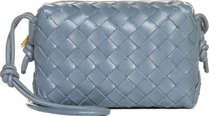 Bottega Veneta Intrecciato Strapped Mini Crossbody Bag