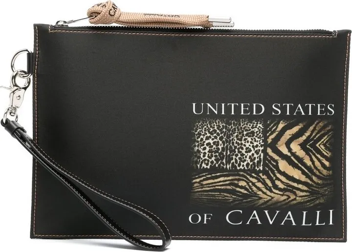 Logo-Print Pouch