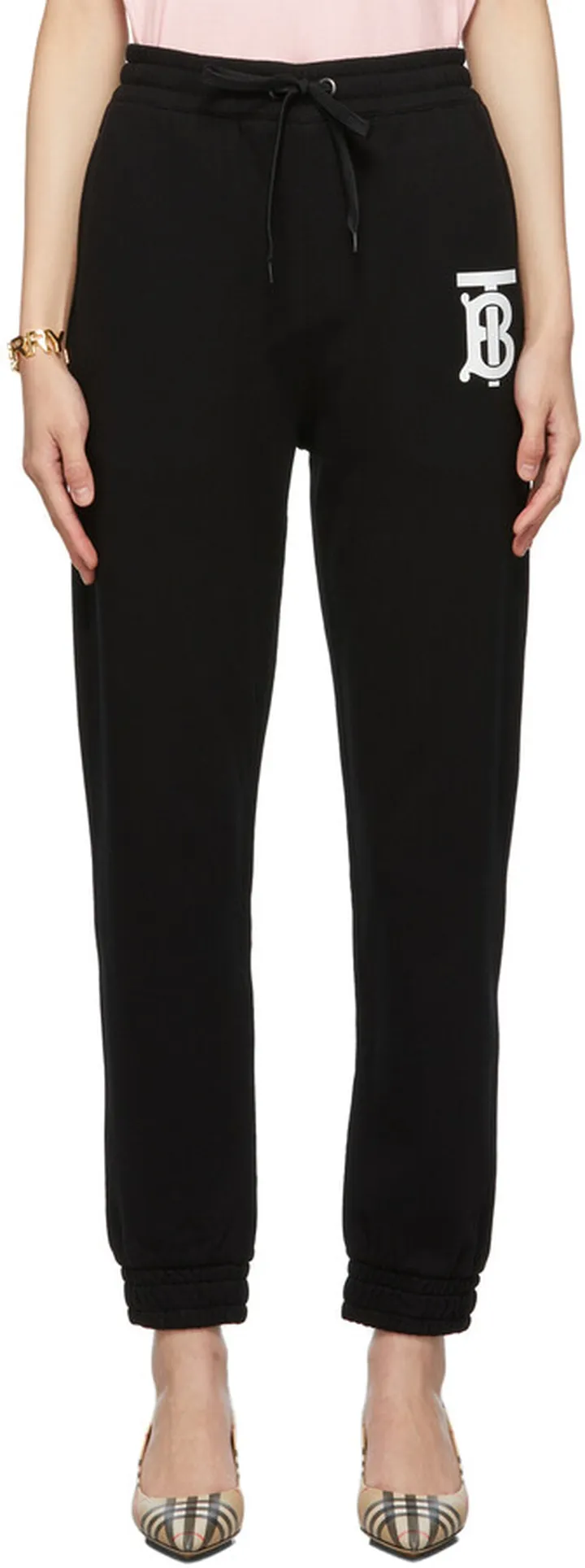 Burberry Black Monogram Motif Lounge Pants