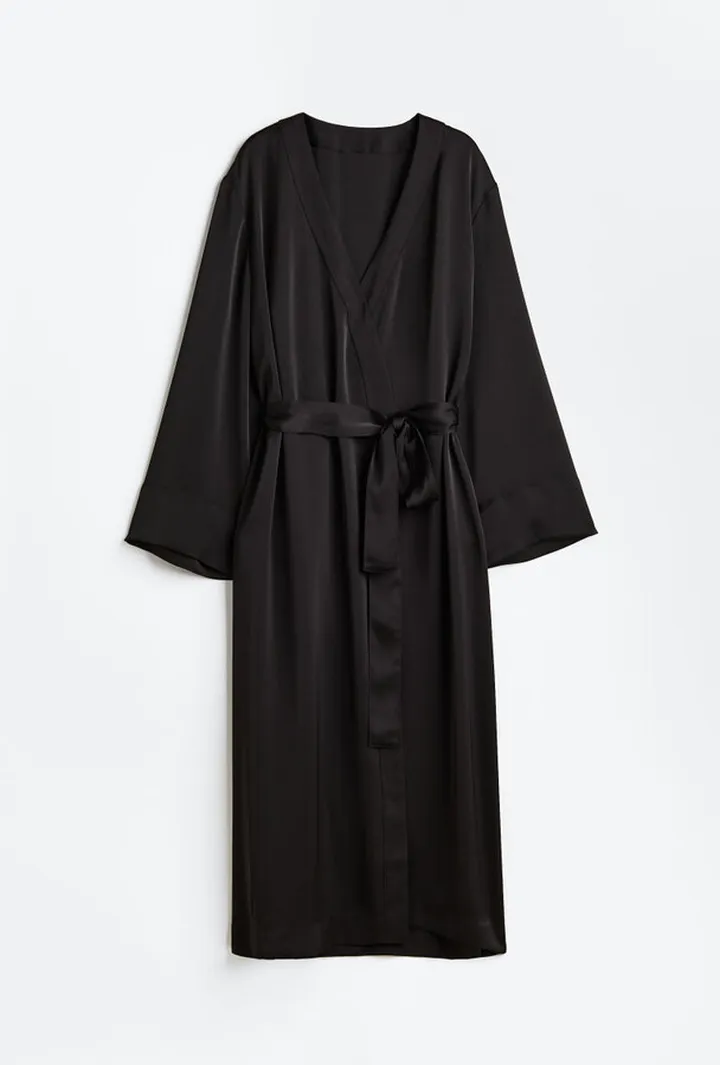 Satin Bathrobe